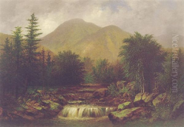 On Bear River Oil Painting by Fredrick A. Butman