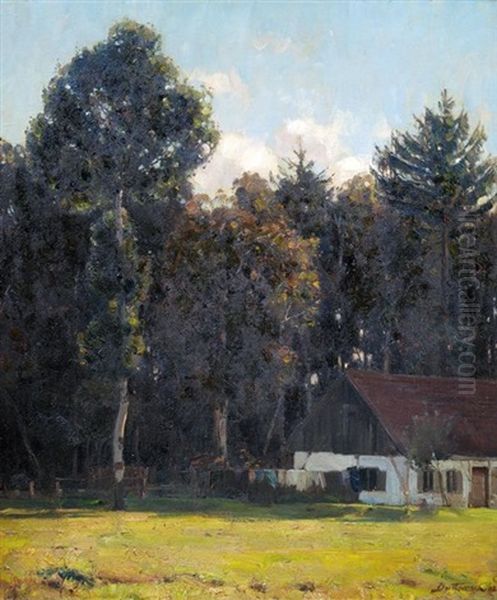 Haus Am Moorwald Oil Painting by Bernhard Buttersack