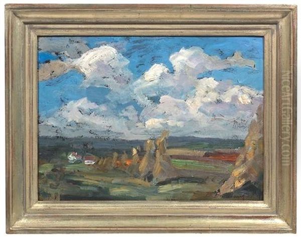 Sommerlandschaft Oil Painting by Bernhard Buttersack