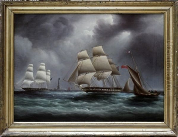 Ships by James Edward Buttersworth