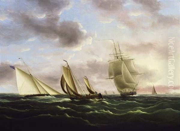 Out To Sea by James Edward Buttersworth