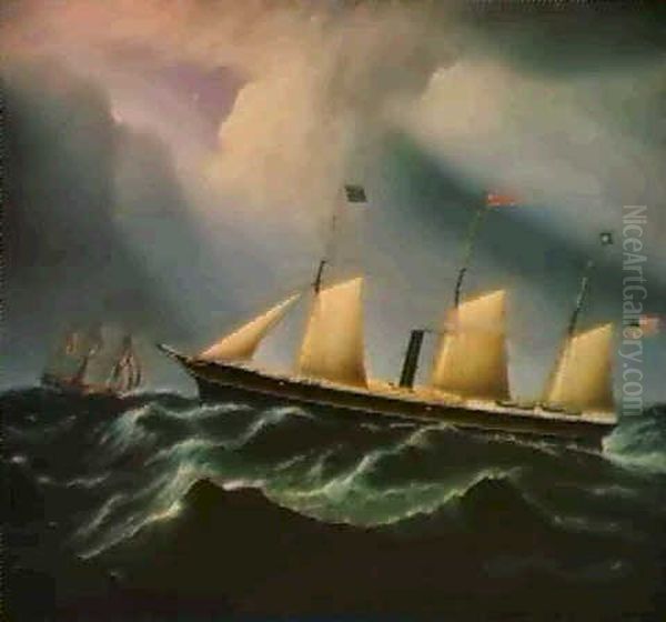 Star Of The South Oil Painting by James Edward Buttersworth