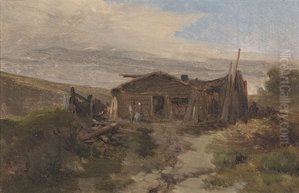 Untitled Oil Painting by Abraham Louis Buvelot