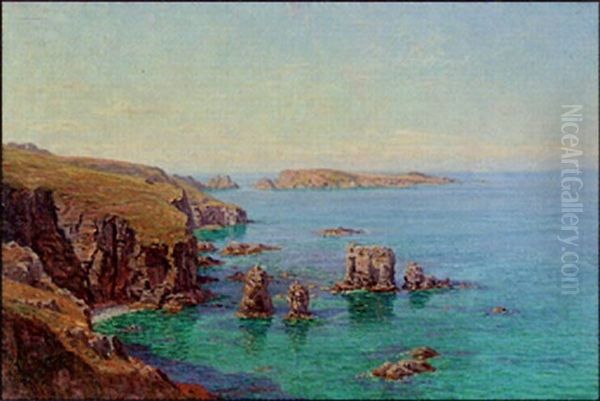 Summer Time, Sark Oil Painting by John Byrne