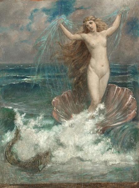 The Birth Of Venus Oil Painting by Alexandre Cabanel