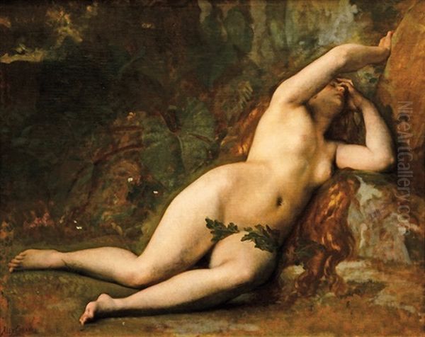 Eva Oil Painting by Alexandre Cabanel