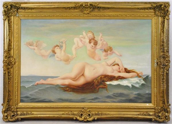 Nu Mythologique Oil Painting by Alexandre Cabanel