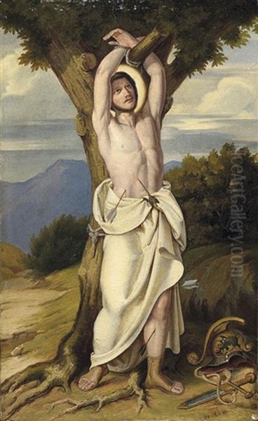 Der Heilige Sebastian Oil Painting by Alexandre Cabanel