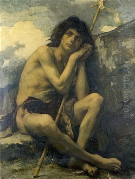 Saint Jean-baptiste Oil Painting by Alexandre Cabanel