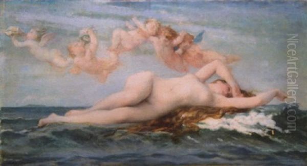 La Naissance De Venus Oil Painting by Alexandre Cabanel