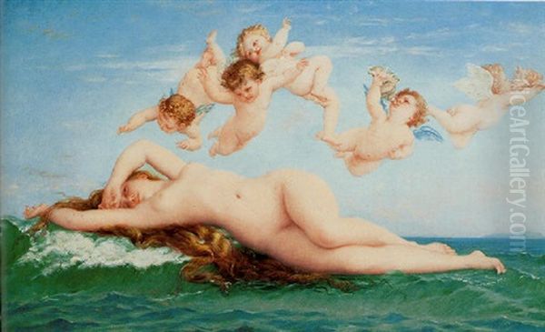 The Birth Of Venus Oil Painting by Alexandre Cabanel