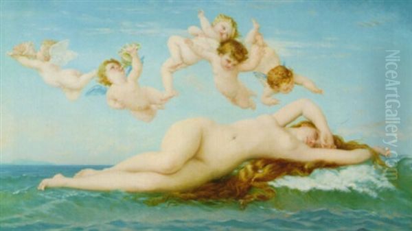 The Birth Of Venus Oil Painting by Alexandre Cabanel