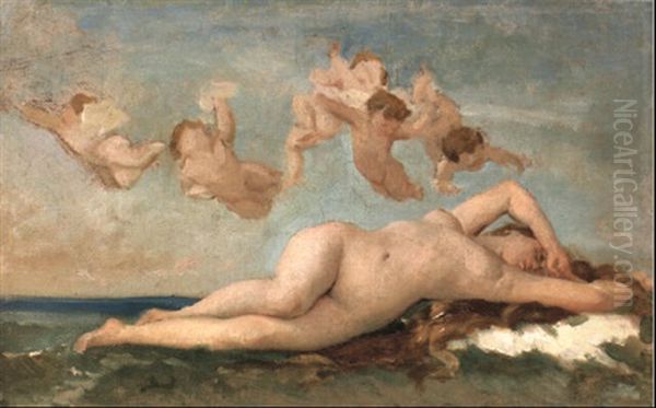 Study For 'the Birth Of Venus' Oil Painting by Alexandre Cabanel