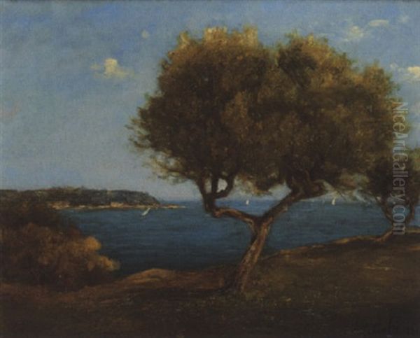 Conche Autour De Royan Oil Painting by Louis Alexandre Cabie