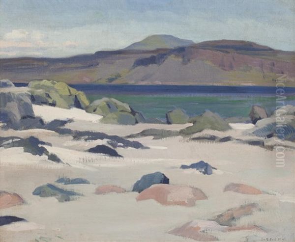 Iona, The North End Oil Painting by Francis Campbell Boileau Cadell