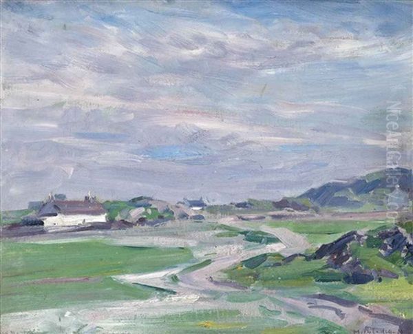 Iona Landscape Oil Painting by Francis Campbell Boileau Cadell