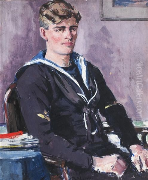 The Sailor by Francis Campbell Boileau Cadell