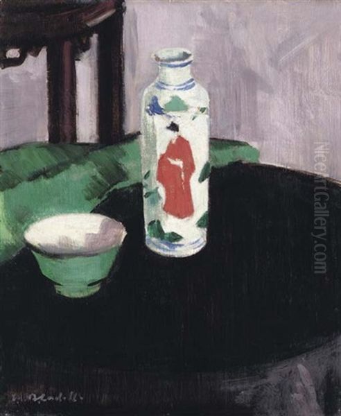 The Ming Vase Oil Painting by Francis Campbell Boileau Cadell