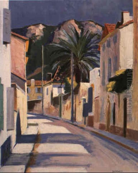 Cassis Oil Painting by Francis Campbell Boileau Cadell