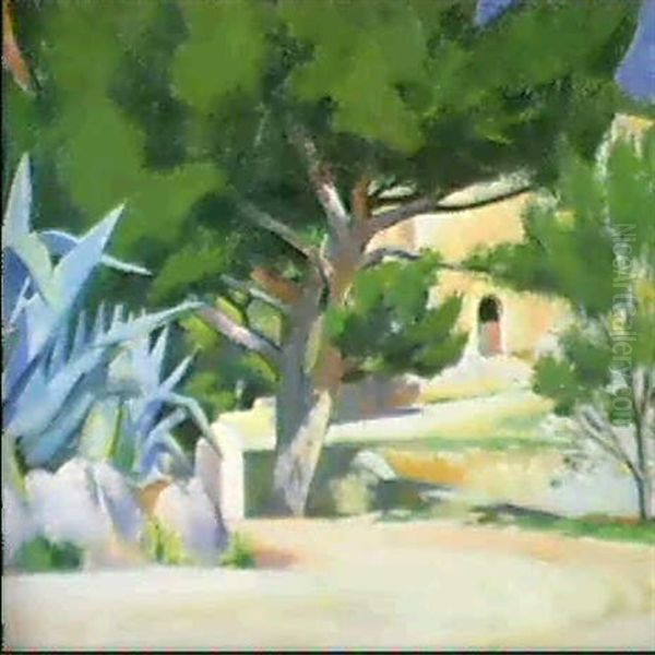 Cassis-sur-mer Oil Painting by Francis Campbell Boileau Cadell