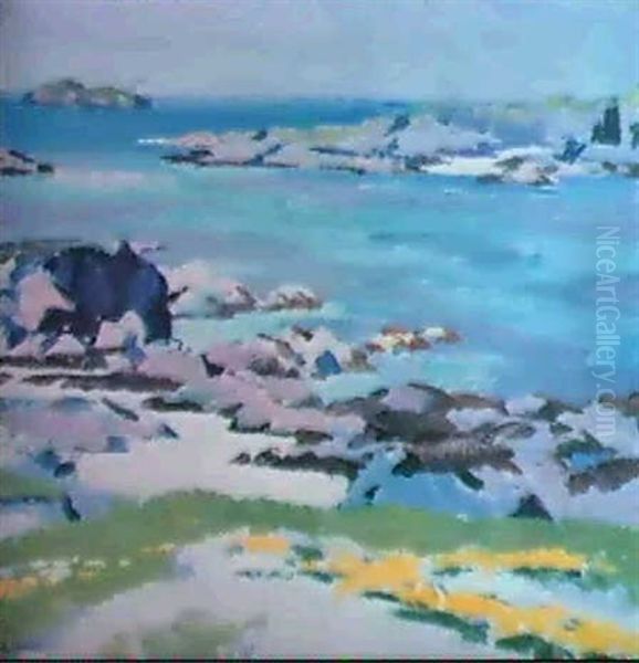 Calva, Iona Oil Painting by Francis Campbell Boileau Cadell