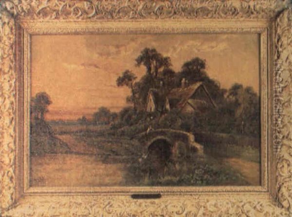 Landscape Oil Painting by Walter Wallor Caffyn