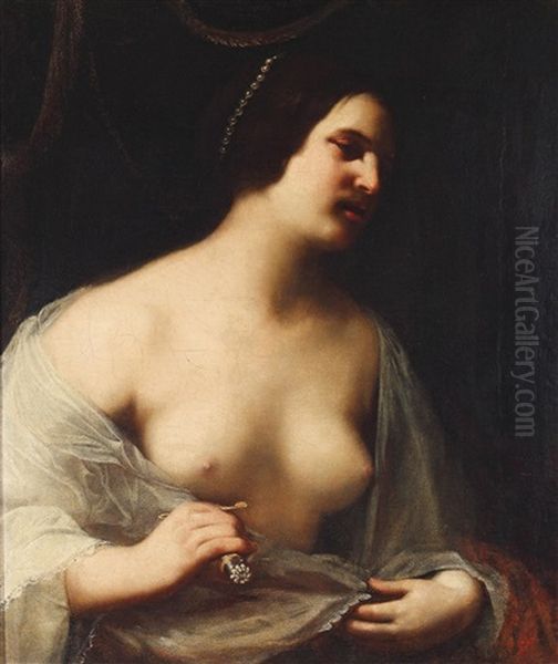 Lukretia Oil Painting by Guido Cagnacci