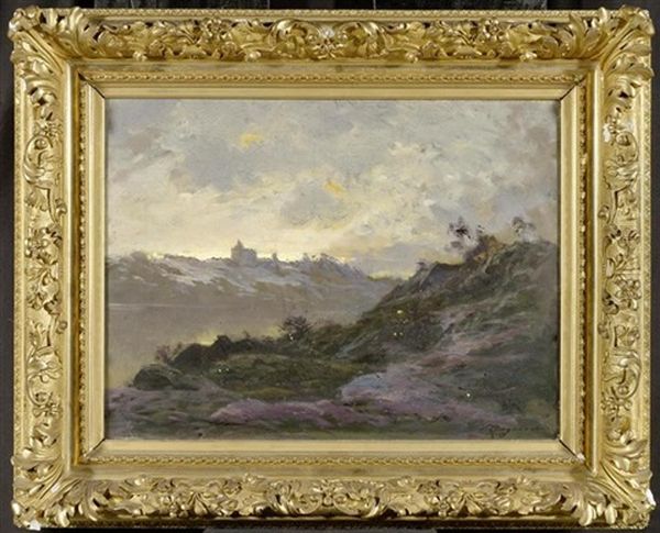 Berglandschaft Oil Painting by Emile Cagniart