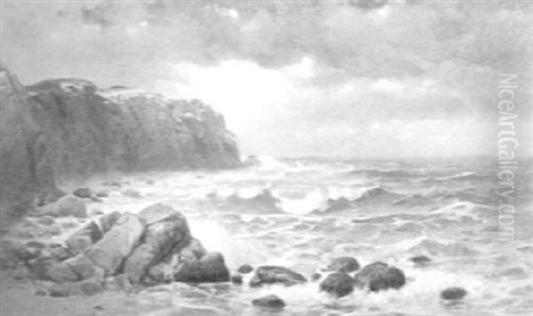 Coastal Cliffs by Charles Drew Cahoon