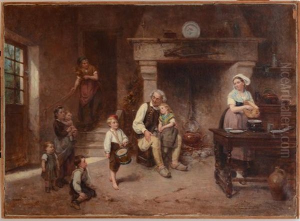 The Little Drummer by Leon Emile Caille