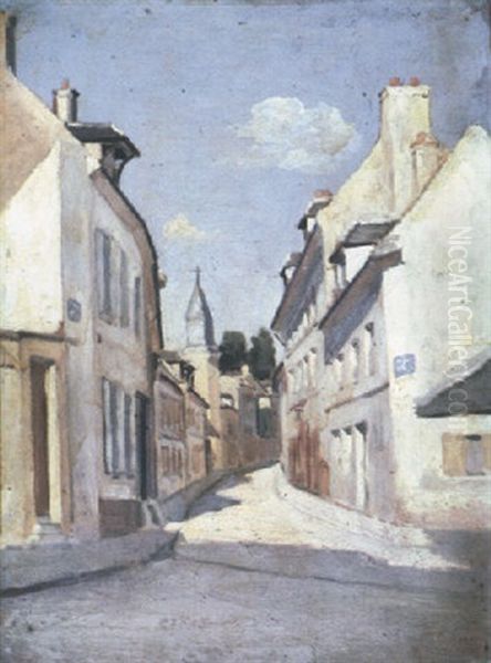 La Rue A Yeres Oil Painting by Gustave Caillebotte