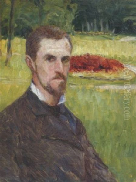 Autoportrait Oil Painting by Gustave Caillebotte