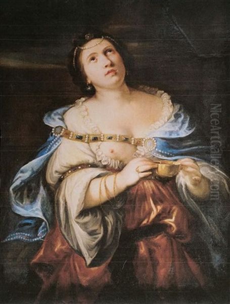 Artemisia Oil Painting by Francesco del Cairo