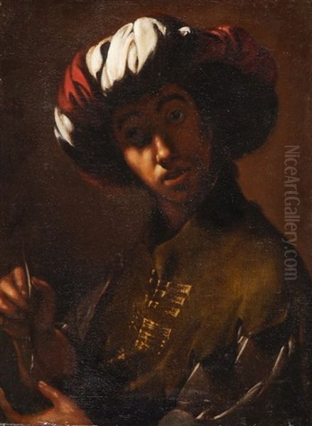 Portrait Eines Orientalen Oil Painting by Francesco del Cairo