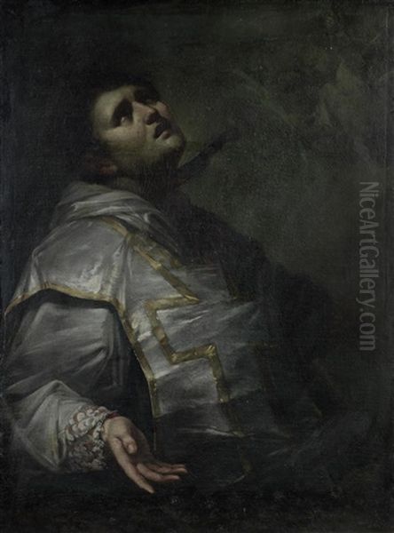 Saint Peter Martyr Oil Painting by Francesco del Cairo