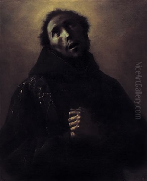 Estasi Di San Francesco Oil Painting by Francesco del Cairo