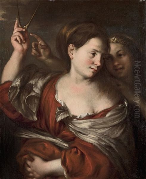 Allegorie Der Architektur Oil Painting by Francesco del Cairo