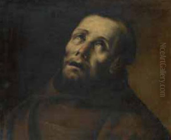 San Francesco Oil Painting by Francesco del Cairo