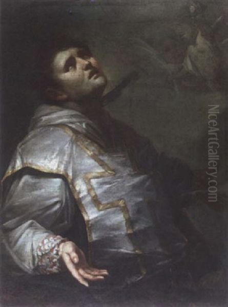 Saint Peter Martyr Oil Painting by Francesco del Cairo