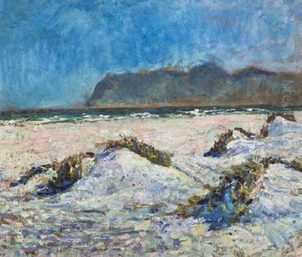 Sand Dunes, False Bay Oil Painting by Harry Stratford Caldecott