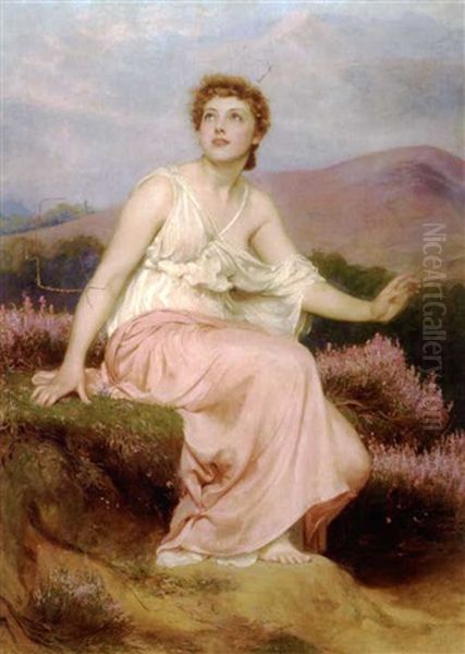 Hark, Hark, The Lark Oil Painting by Philip Hermogenes Calderon