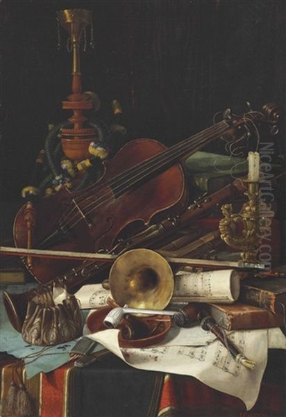 Tabletop Still Life Oil Painting by John Califano