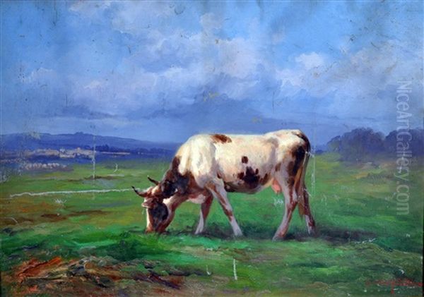 Mucca Oil Painting by John (Giovanni) Califano