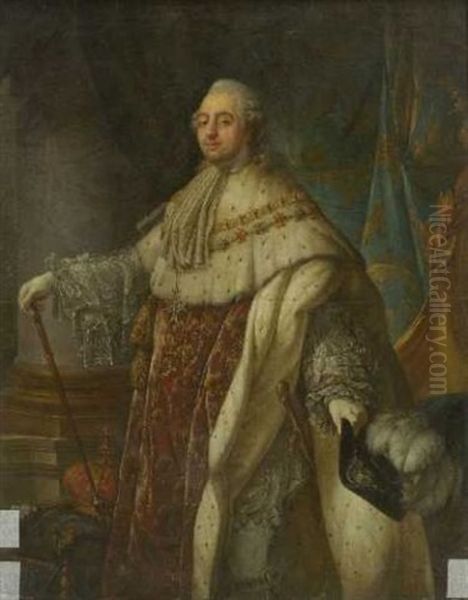 Louis Xvi Oil Painting by Antoine-Francois (Calet) Callet