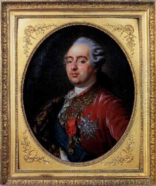 Portrait Du Roi Louis Xvi Oil Painting by Antoine-Francois (Calet) Callet