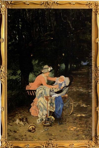 La Petite Soeur Oil Painting by Horace de Callias