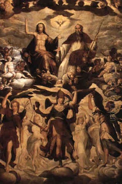 The Last Judgement Oil Painting by Denys Calvaert