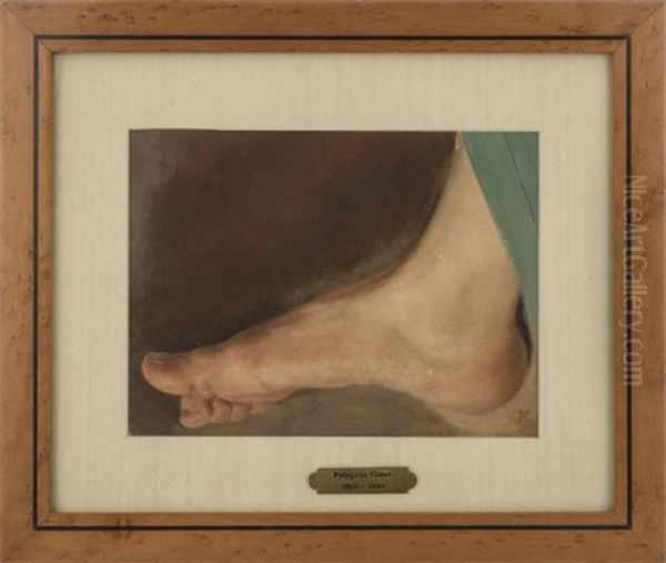 Pies (estudio) Oil Painting by Pelegrin Calve y Roque