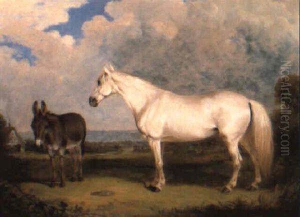 William Lamb's Mare 'auburn' by Henry Calvert