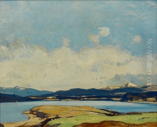 Lochnell Argyll Oil Painting by David Young Cameron